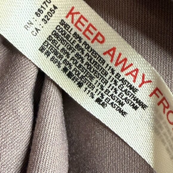 Fp Movement Very Prairie Long Sleeve Open Back Crop Moonlight Mauve Women XS - Picture 4 of 7